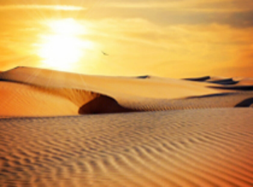 Hot desert